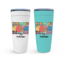 Load image into Gallery viewer, Colorado Travel Coffee Mug | Patchwork State Art