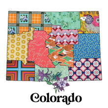 Load image into Gallery viewer, Colorado Toddler T-Shirt | Patchwork State Art