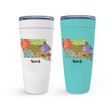 Load image into Gallery viewer, Iowa Travel Coffee Mug | Patchwork State Art