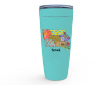 Load image into Gallery viewer, Iowa Travel Coffee Mug | Patchwork State Art