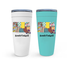 Load image into Gallery viewer, South Dakota Travel Coffee Mug | Patchwork State Art