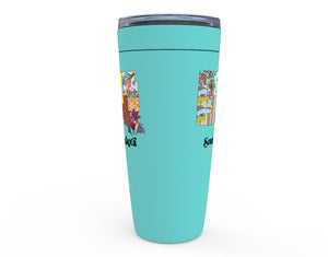 South Dakota Travel Coffee Mug | Patchwork State Art