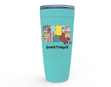 Load image into Gallery viewer, South Dakota Travel Coffee Mug | Patchwork State Art