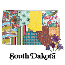 Load image into Gallery viewer, South Dakota Raglan Shirt | Patchwork State Art