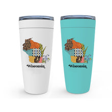 Load image into Gallery viewer, Wisconsin Travel Coffee Mug | Patchwork State Art