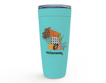 Load image into Gallery viewer, Wisconsin Travel Coffee Mug | Patchwork State Art