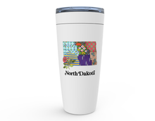 Load image into Gallery viewer, North Dakota Travel Coffee Mug | Patchwork State Art